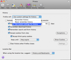 SSFF2 Custom Security Settings