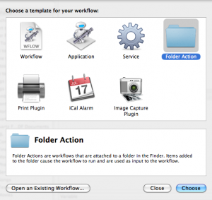 automatorSS1 Automator Folder Action