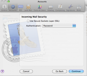 disSSL Uncheck SSL
