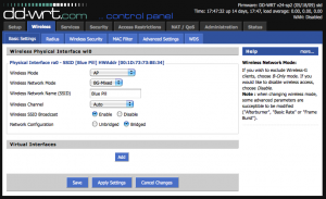 router2SS Router 2 Wireless Settings
