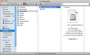ssGEimg Highlight the File in Finder