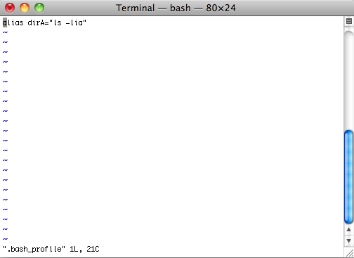 vim .bash_profile vim .bash_profile