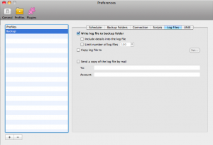 ssiBackup7 Profile Preferene 5
